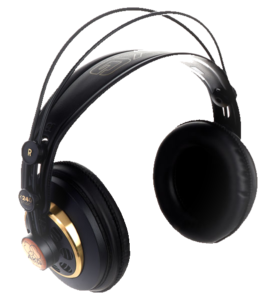 Casque studio ouvert